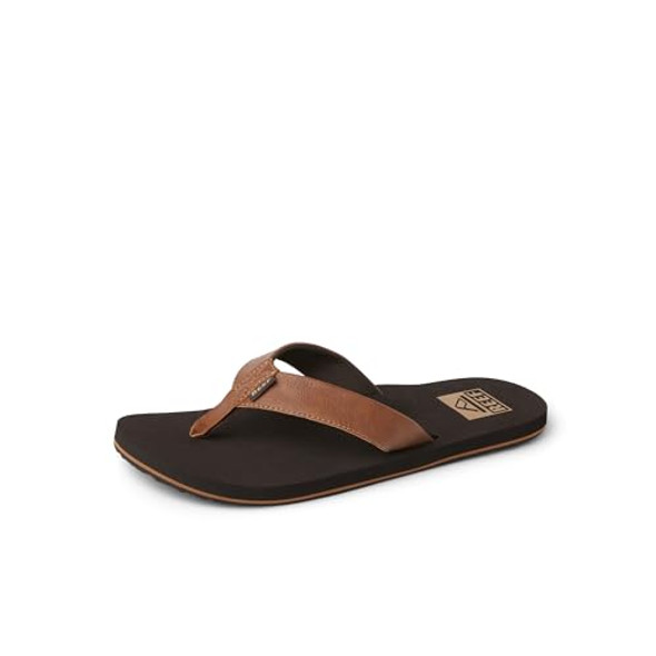 RF002915BRO REEF MEN'S TWINPIN BEACH FLIP FLOPS SIZE: MEN 9 BROWN RF002915BRO REEF MEN'S TWINPIN BEACH FLIP FLOPS SIZE: MEN 9 BROWN