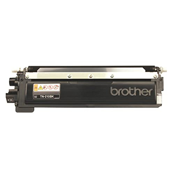 Brother Genuine Standard Yield Toner Cartridge, TN210BK - Black New Brother Genuine Standard Yield Toner Cartridge, TN210BK - Black New