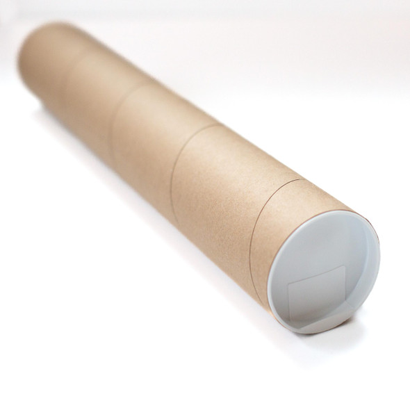 Packhorse Supplies Mailing Tubes with Caps 3" x 18" - 1-Pack KRAFT New Packhorse Supplies Mailing Tubes with Caps 3" x 18" - 1-Pack KRAFT New