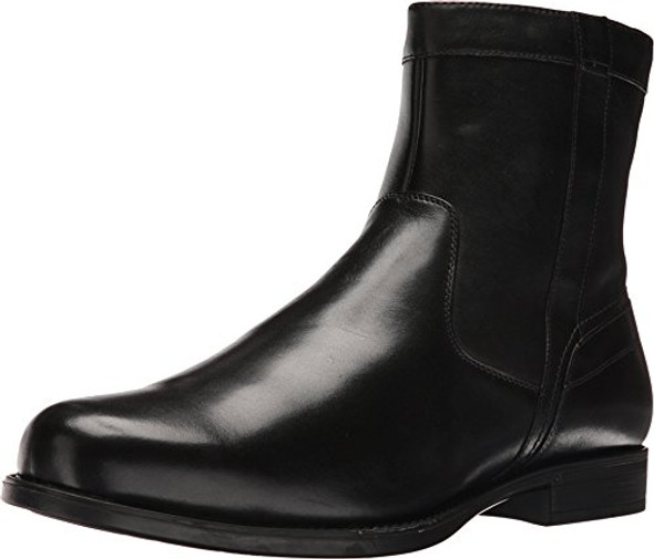 FLORSHEIM MIDTOWN PLAIN TOE ZIPPER BOOT MEN'S DRESS ZIP BOOTS BLACK SIZE 11.5 New FLORSHEIM MIDTOWN PLAIN TOE ZIPPER BOOT MEN'S DRESS ZIP BOOTS BLACK SIZE 11.5 New