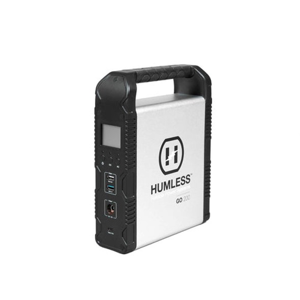 HUMLESS PORTABLE SOLAR GENERATOR - SILVER HUMLESS PORTABLE SOLAR GENERATOR - SILVER
