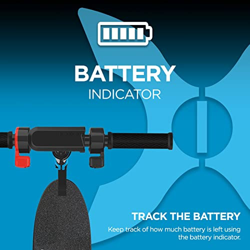 Hover-1 Switch 2-In-1 Electric Scooter & Skateboard | 2.5HR Full Charge, Black