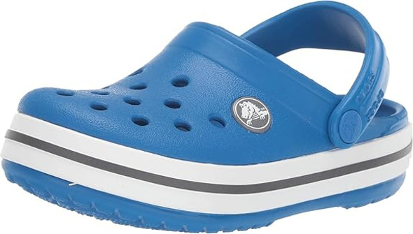 CROCSKIDS CLASSIC CLOG SPORTS SANDALSEUR - SIZE: YOUTH J2 - COBALT BLUE