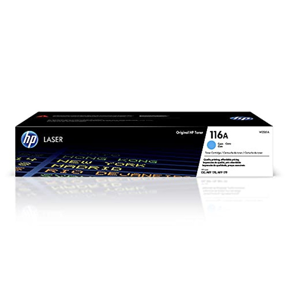 HP 116A Cyan Toner Cartridge | Works with HP Color Laser 150 Series New