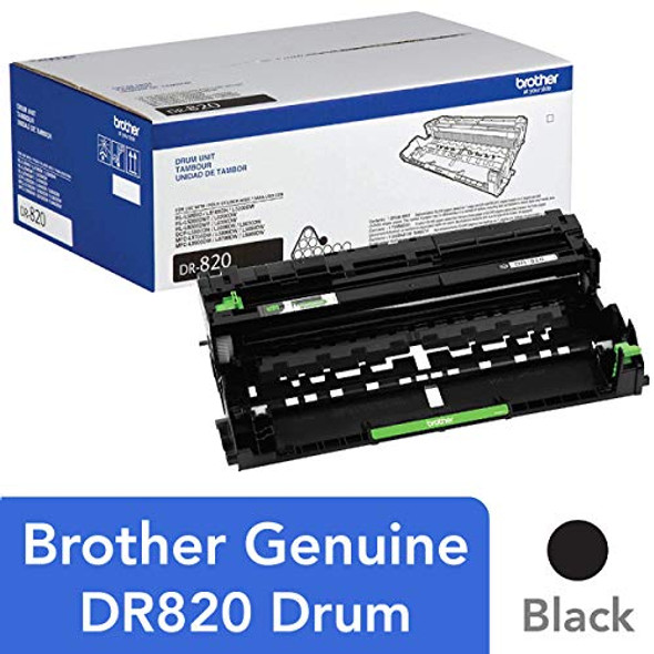 BROTHER GENUINE DRUM UNIT DR820 SEAMLESS INTEGRATION YIELDS UP TO 30,000 PAGES New BROTHER GENUINE DRUM UNIT DR820 SEAMLESS INTEGRATION YIELDS UP TO 30,000 PAGES New