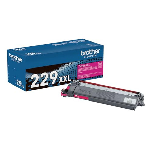 BROTHERĀ® TN229XXL MAGENTA SUPER-HIGH YIELD TONER CARTRIDGE TN229XXLM - MAGENTA New BROTHERĀ® TN229XXL MAGENTA SUPER-HIGH YIELD TONER CARTRIDGE TN229XXLM - MAGENTA New