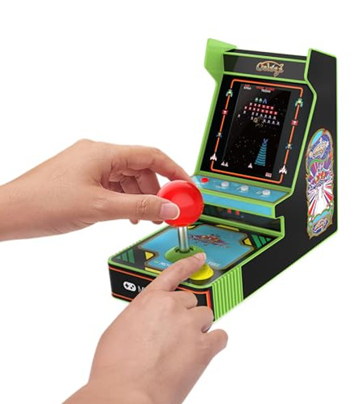 My Arcade New Galaga Red Joystick Player Retro Video Games Full Color Display My Arcade New Galaga Red Joystick Player Retro Video Games Full Color Display