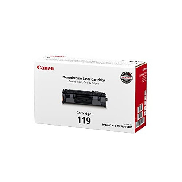 CANON 119 TONER CARTRIDGE - BLACK