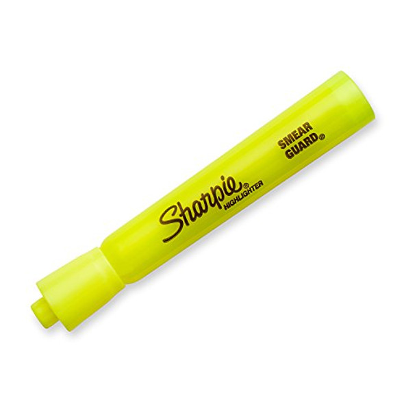 Sharpie Tank Style Chisel Tip Highlighters Fluorescent Yellow, 24 Count New Sharpie Tank Style Chisel Tip Highlighters Fluorescent Yellow, 24 Count New