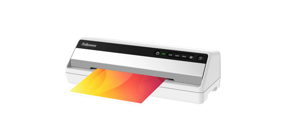 FELLOWES SATURNâ„¢ 95 THERMAL COLD LAMINATOR MACHINE 10-SHEET STARTER KIT - WHITE FELLOWES SATURNâ„¢ 95 THERMAL COLD LAMINATOR MACHINE 10-SHEET STARTER KIT - WHITE