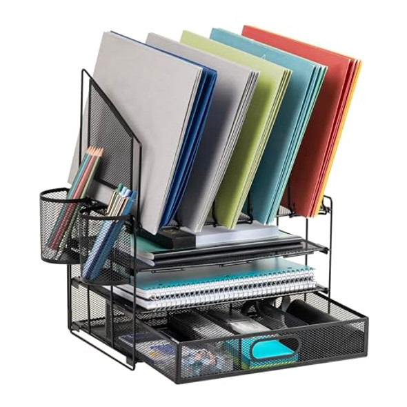 Office Depot Mesh Desk Organizer Vertical Storage Pen Holders 7700865 - Black Office Depot Mesh Desk Organizer Vertical Storage Pen Holders 7700865 - Black