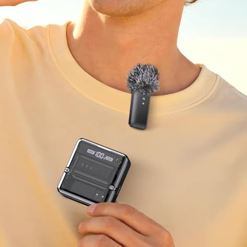 IVANKY 4Pcs Wireless Lavalier Microphone Vga02 - Black New