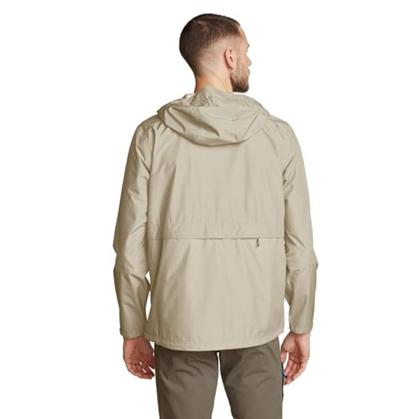 EDIE BAUER MEN'S RAINPAC JACKET SIZE MEN 3XL BIG TALL LIGHT KHAKI New EDIE BAUER MEN'S RAINPAC JACKET SIZE MEN 3XL BIG TALL LIGHT KHAKI New