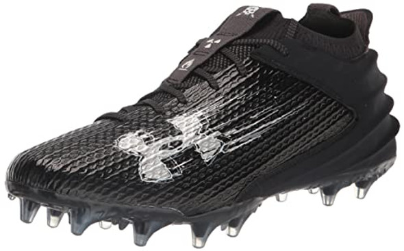3026330 UNDER ARMOUR UA BLUR SMOKE 2.0 MC MEN BLACK SIZE 15