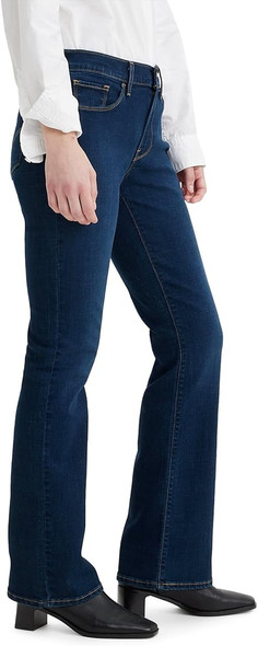 LEVI'S WOMEN'S CLASSIC BOOTCUT JEANS - SIZE: 33X32 - COBALT MARCH - DARK INDIGO LEVI'S WOMEN'S CLASSIC BOOTCUT JEANS - SIZE: 33X32 - COBALT MARCH - DARK INDIGO