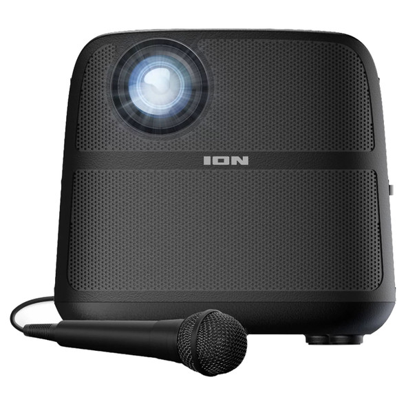 ION Audio Projector Deluxe HD Battery/AC Powered 720p HD LED BT-enabled ION Audio Projector Deluxe HD Battery/AC Powered 720p HD LED BT-enabled