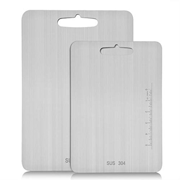 ATMAMA Cutting Board 14.2" x 9.8"and11.24" x7.87 FZH013-L - 2PC SET
