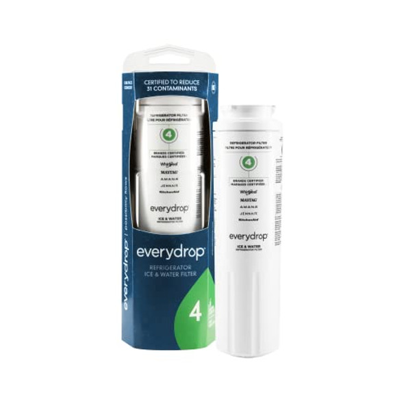EVERYDROP BY WHIRLPOOL ICE WATER REFRIGERATOR FILTER 4, EDR4RXD1, SINGLE-PACK EVERYDROP BY WHIRLPOOL ICE WATER REFRIGERATOR FILTER 4, EDR4RXD1, SINGLE-PACK