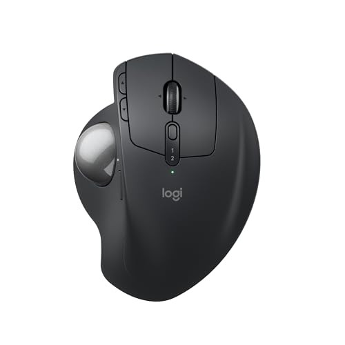 LOGITECH MX ERGO S ADVANCED WIRELESS TRACKBALL MOUSE USB-C MR0113 - GRAPHITE