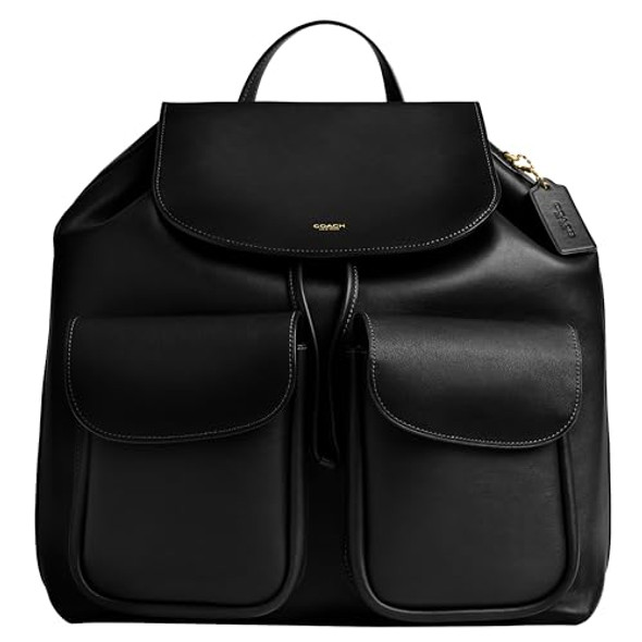 COACH WOMEN'S CROSBY BACKPACK, B4/BLACK, ONE SIZE COACH WOMEN'S CROSBY BACKPACK, B4/BLACK, ONE SIZE