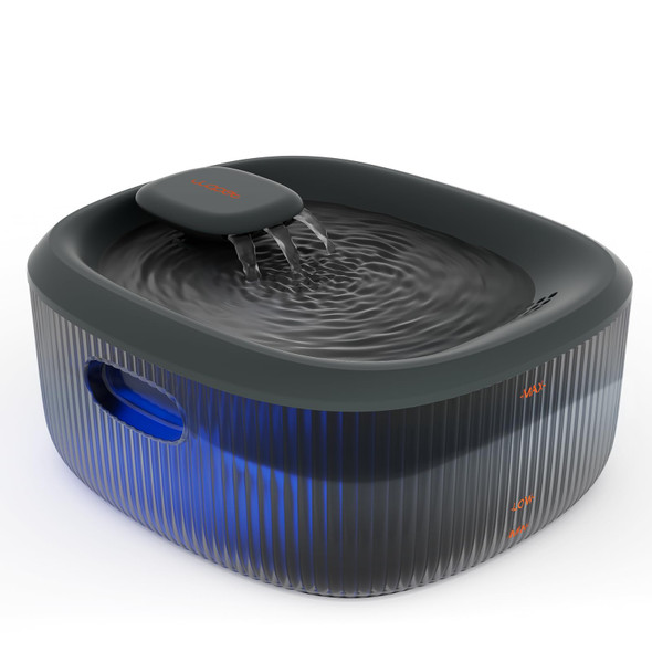 W618 WOPET WATER FOUNTAIN LARGE DOGS 6L/205OZ/1.7GAL AUTOMATIC BLACK