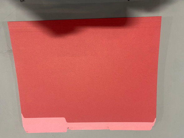 OFFICE DEPOT® BRAND 2-TONE FILE FOLDERS, 1/3 CUT, LETTER SIZE,PACK OF 24 - RED OFFICE DEPOT® BRAND 2-TONE FILE FOLDERS, 1/3 CUT, LETTER SIZE,PACK OF 24 - RED