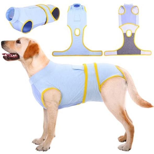 KUOSER RECOVERY SUIT FOR DOGS CATS AFTER SURGERY PROFESSIONAL PET - YOUTH LARGE