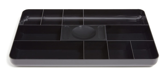 TRU RED STAPLES TR55350 13-COMPARTMENT PLASTIC DRAWER ORGANIZER - BLACK TRU RED STAPLES TR55350 13-COMPARTMENT PLASTIC DRAWER ORGANIZER - BLACK