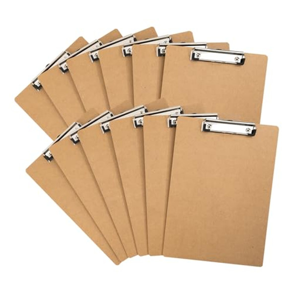JAY JAYUP CLIPBOARDS, 12 PACK CLIPBOARDS FOR CLASSROOM - BROWN JAY JAYUP CLIPBOARDS, 12 PACK CLIPBOARDS FOR CLASSROOM - BROWN