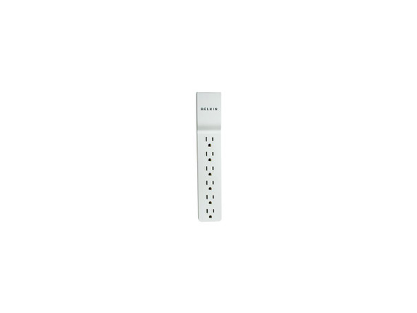 BELKIN BE106000-2.5 2.5 feet 6 Outlets 555 joule Home/Office Surge Protector