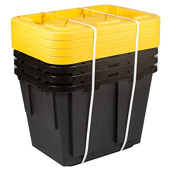 Office Depot Brand Greenmade Professional Storage Totes 12 Gallon 4 Pack Yellow Office Depot Brand Greenmade Professional Storage Totes 12 Gallon 4 Pack Yellow