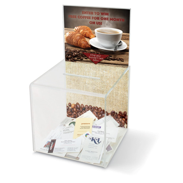 OFFICEMAX BALLOT BOX 21.1 CM X 38.7 CM X 21.1 CM CLEAR 1375138 OFFICEMAX BALLOT BOX 21.1 CM X 38.7 CM X 21.1 CM CLEAR 1375138