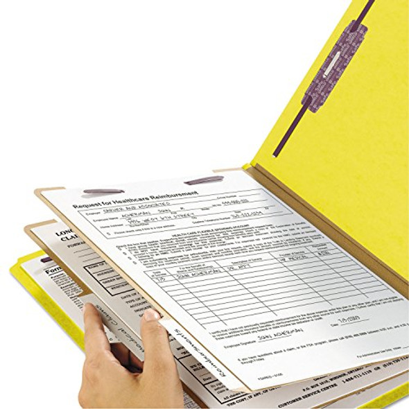 SMEAD 19034 PRESSBOARD CLASSIFICATION FOLDERS LEGAL YELLOW 10/BOX New SMEAD 19034 PRESSBOARD CLASSIFICATION FOLDERS LEGAL YELLOW 10/BOX New