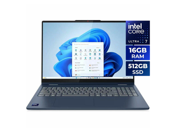 Lenovo IdeaPad (with Pen) 5i 16-inch 2-in-1 Touchscreen laptop, Intel Core Ultra
