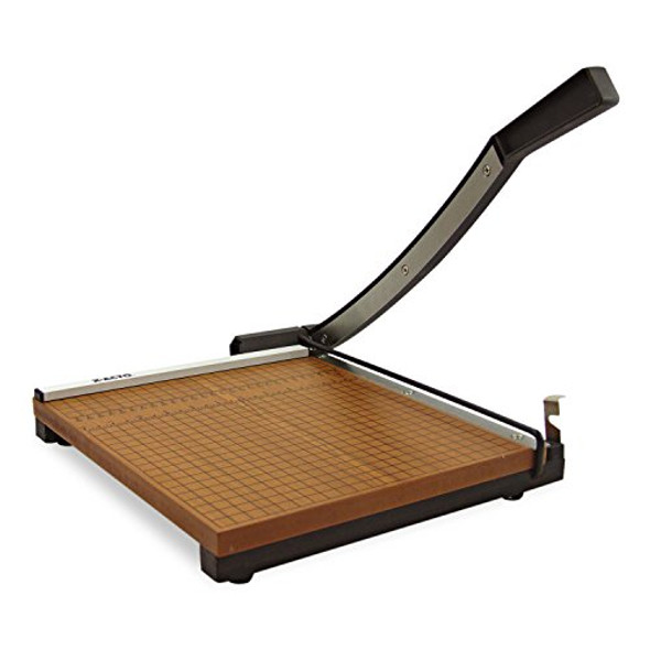 X-ACTO 26615 SQUARE COMMERCIAL GRADE WOOD BASE GUILLOTINE TRIMMER - GRAY New X-ACTO 26615 SQUARE COMMERCIAL GRADE WOOD BASE GUILLOTINE TRIMMER - GRAY New