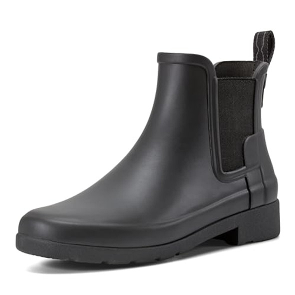 WFS2201RMA HUNTER Women's Refined Chelsea Boot Black SIZE WOMEN 8 WFS2201RMA HUNTER Women's Refined Chelsea Boot Black SIZE WOMEN 8
