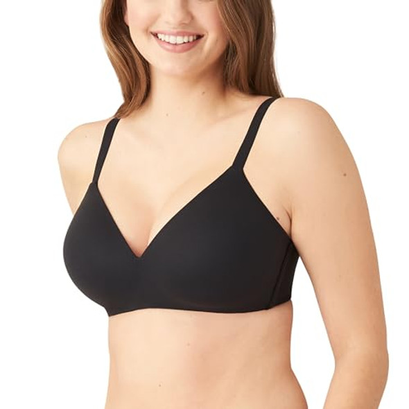 WACOAL WOMEN'S HOW PERFECT WIRE FREE BRA SIZE: WOMEN 36C BLACK New WACOAL WOMEN'S HOW PERFECT WIRE FREE BRA SIZE: WOMEN 36C BLACK New