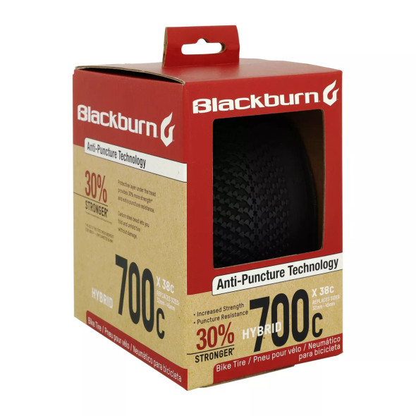 BLACKBURN HYBRID BIKE TIRE 700C, REPLACED 32-45MM TIRES - BLACK BLACKBURN HYBRID BIKE TIRE 700C, REPLACED 32-45MM TIRES - BLACK