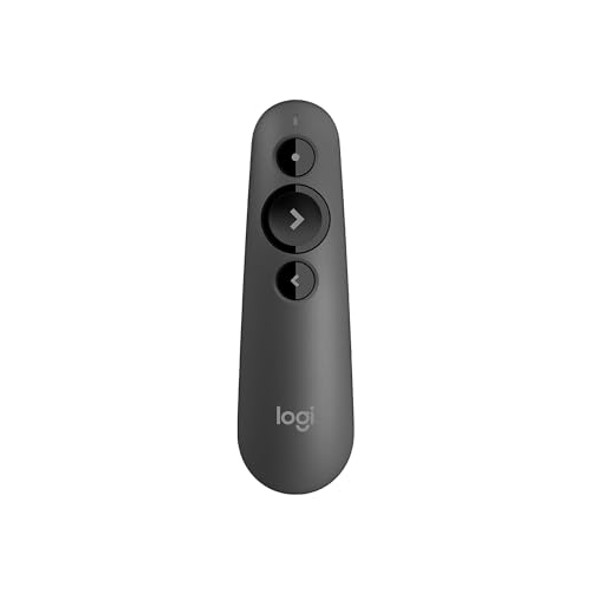 LOGITECH WIRELESS PRESENTER R500S POWERPOINT CLICKER LASER POINTER - BLACK New