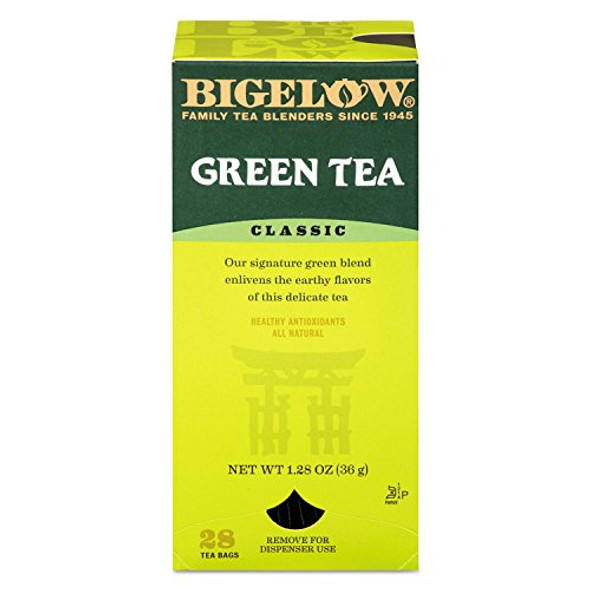 BIGELOW GREEN TEA BAGS - BOX OF 28 BAGS New BIGELOW GREEN TEA BAGS - BOX OF 28 BAGS New