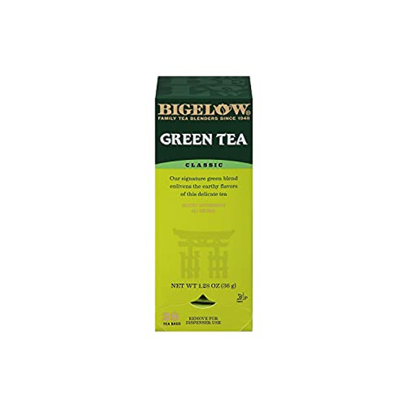 BIGELOW GREEN TEA BAGS - BOX OF 28 BAGS New BIGELOW GREEN TEA BAGS - BOX OF 28 BAGS New