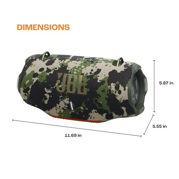 JBL XTREME 4 PORTABLE BLUETOOTH SPEAKER, 24 HOURS OF PLAYTIME - CAMO
