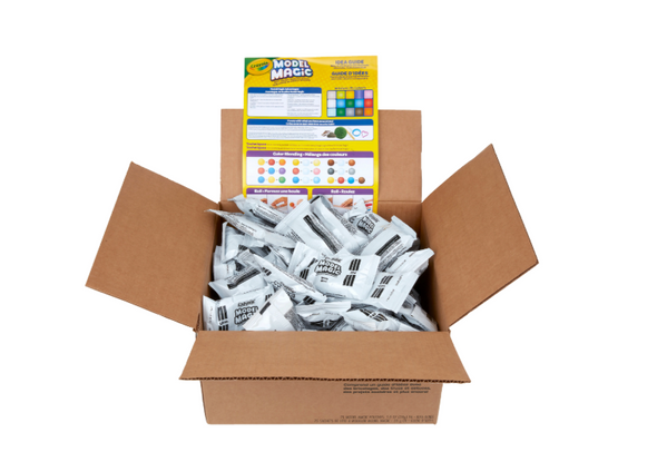 CRAYOLA® MODEL MAGIC® CLASSPACK®, 1 OZ. POUCH, CASE OF 75 POUCHES - WHITE New