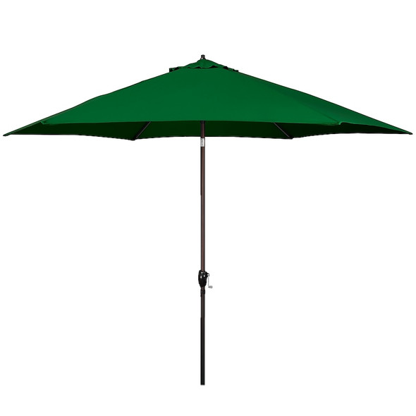 ASTELLA 11-FT ALUMINUM PUSH BUTTON TILT MARKET PATIO UMBRELLA -HUNTER GREEN ASTELLA 11-FT ALUMINUM PUSH BUTTON TILT MARKET PATIO UMBRELLA -HUNTER GREEN