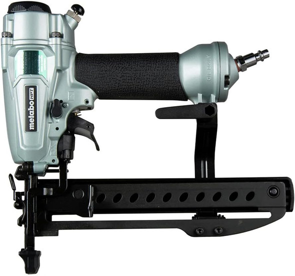 Metabo HPT Pro Finish Stapler, Pneumatic, 18 Gauge, 1/4-Inch Narrow Crown Staples, 1/2-Inch up to 1-