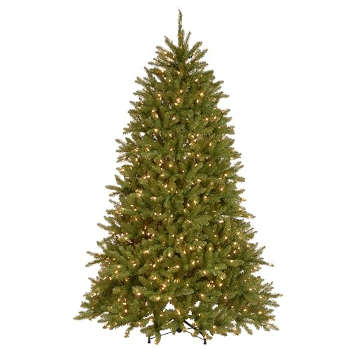 NATIONAL TREE COMPANY PRE-LIT ARTIFICIAL CHRISTMAS TREE, 6.5 FEET - GREEN