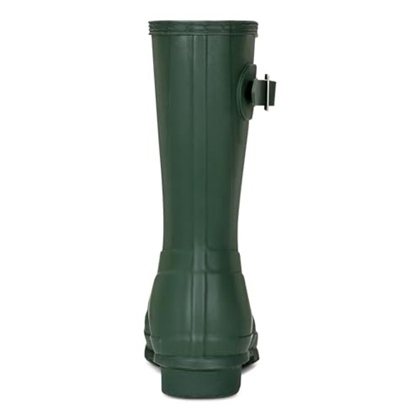 HUNTER WOMEN'S ORIGINAL SHORT RAIN BOOTS - SIZE: WOMEN 8 - HUNTER GREEN HUNTER WOMEN'S ORIGINAL SHORT RAIN BOOTS - SIZE: WOMEN 8 - HUNTER GREEN