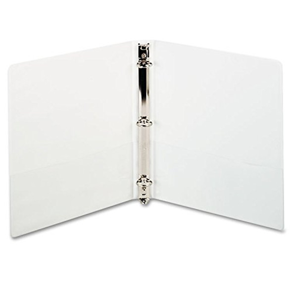 SKILCRAFT ROUND RING VIEW BINDER, 1" CAPACITY; 8.5 X 11, NSN2034708 - WHITE SKILCRAFT ROUND RING VIEW BINDER, 1" CAPACITY; 8.5 X 11, NSN2034708 - WHITE