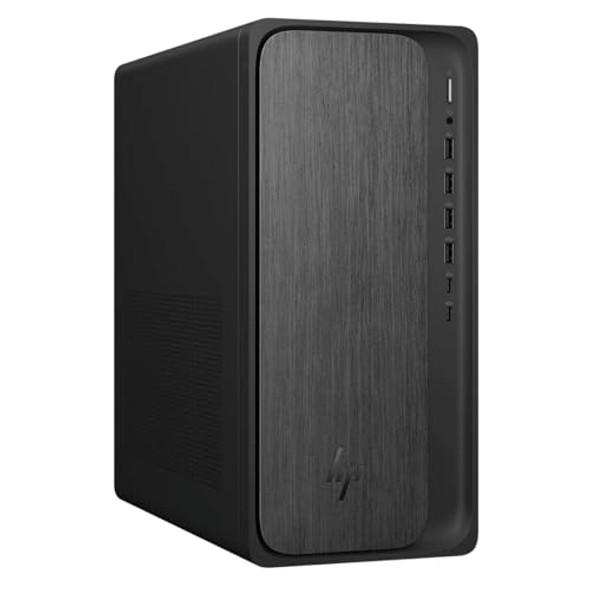 HP OMNIDESK DESKTOP COMPUTER AMD RYZEN 7 8700G 32GB 1TB SSD RADEON 780M - BLACK