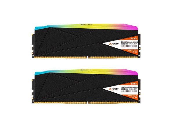 V-COLOR OLED XFinity+ DDR5 64GB (2x32GB) 8000MHz CL40 1.35V SK Hynix IC RGB